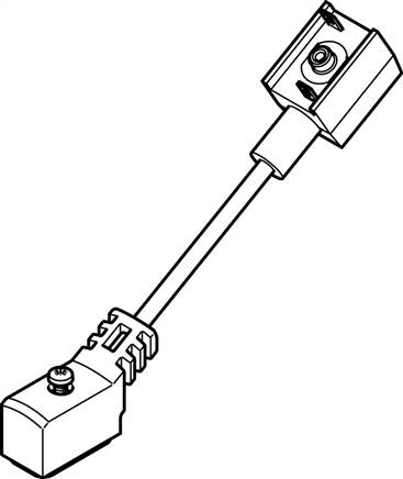 FESTO NEBV-Z4WA2L-R-E-0.2-N-Z1W2-S1 (8047682) Verbindungsleitung