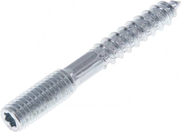 Stockschraube M 8x60, Stahl verzinkt Sternprofil (TX)