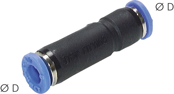 Steckanschluss, selbstabsperrend 12mm, IQS-Standard