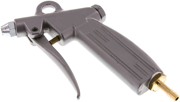 Alu Ausblaspistole mit Kurzdüse Ø 1,5 (Standard) 6 mm