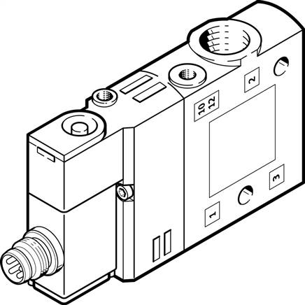 FESTO CPE14-M1CH-3GLS-1/8 (550248) Magnetventil