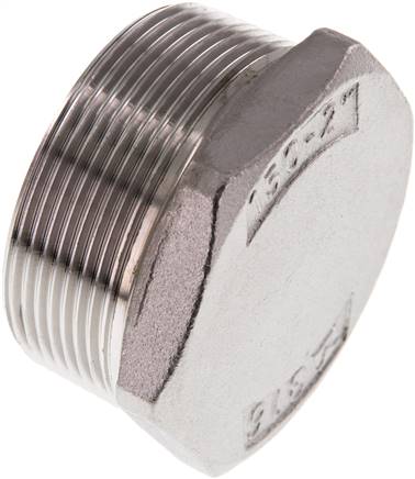 Verschlussstopfen Außenskt. R 2", 1.4408