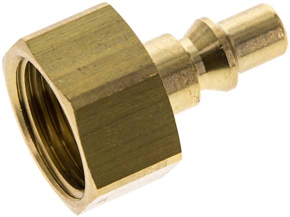 Kupplungsstecker (ARO/ORION) G 1/2"(IG), Messing, NW 5,5