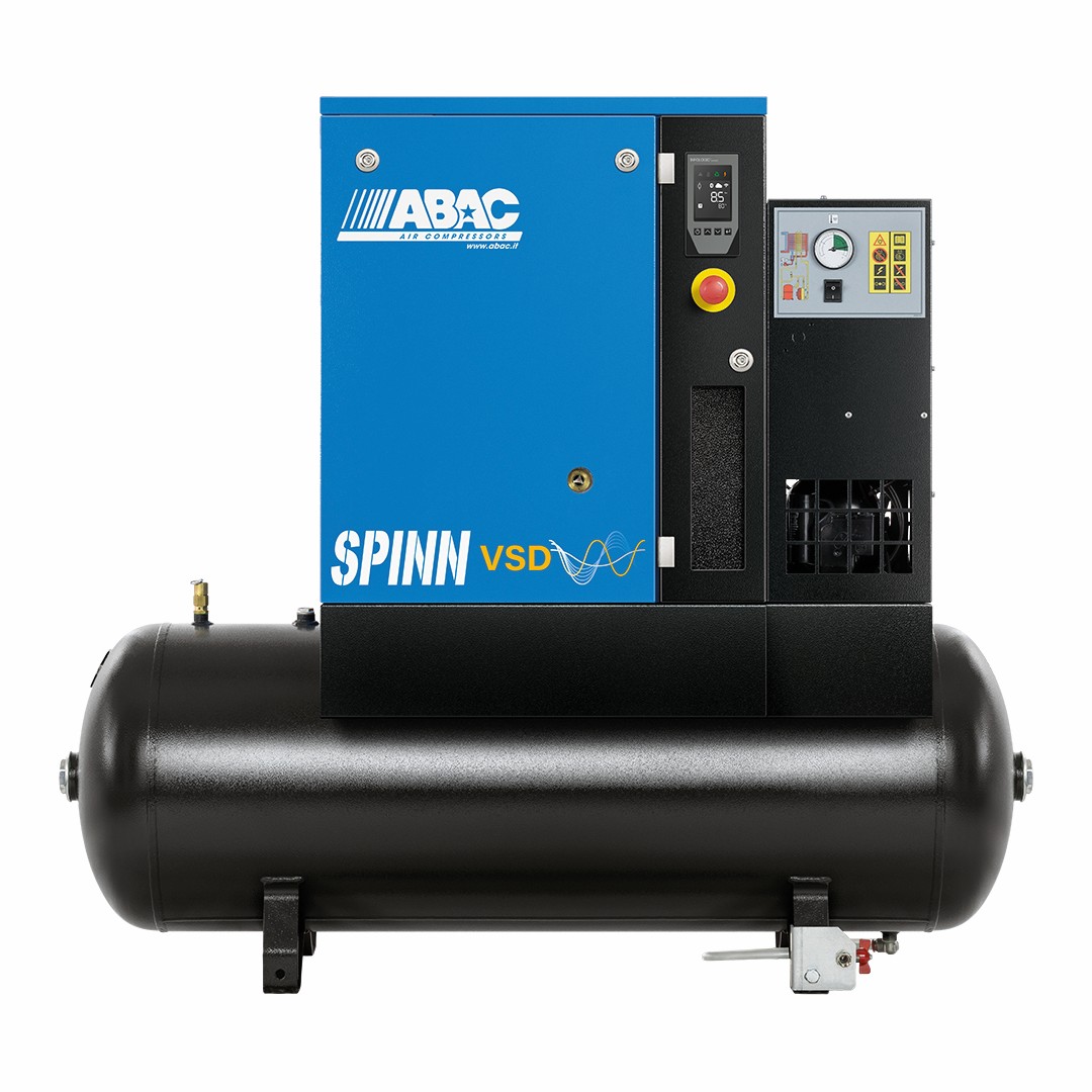 ABAC Schraubenkompressor SPINN7,5E I 10 400/50 200 AD, 4152060882