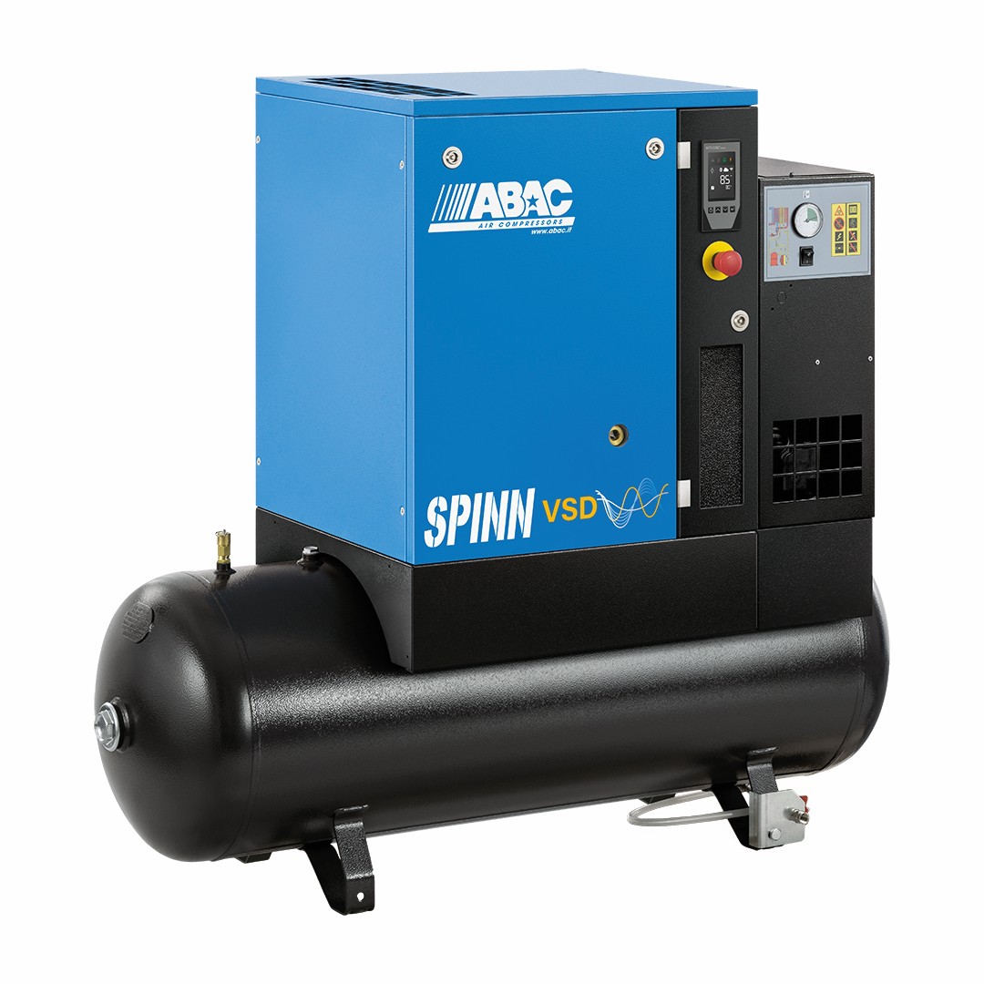 ABAC Schraubenkompressor SPINN7,5E I 10 400/50 200 AD, 4152060882