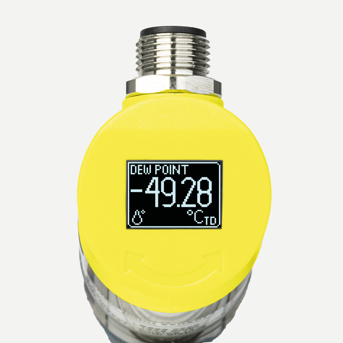 S220 Taupunktsensor für Druckluft und Gase, -100…+20 °C Td, Drucksensor 16 bar, OLED-Display