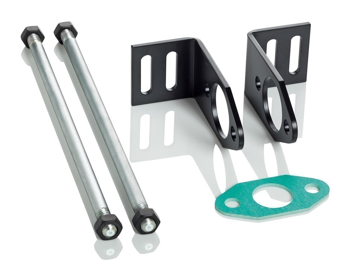 Supporto a parete DF per filtri APF113 - APF133 incl. set di connessione per 3 filtri WHE3-APF-L