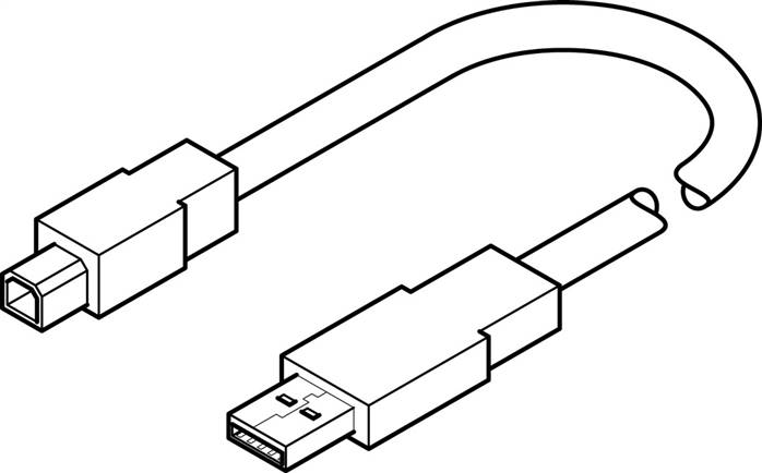 FESTO NEBC-U1G4-K-1.8-N-U2G4 (1501332) Programmierleitung