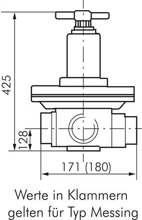 Druckregler, 1.4404, G 2", 1 - 15bar (Standard)