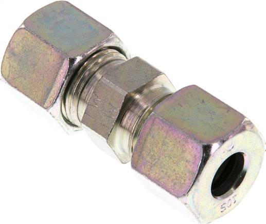 Gerade Schneidringverschraubung 10 S (M18x1,5), Stahl verzinkt