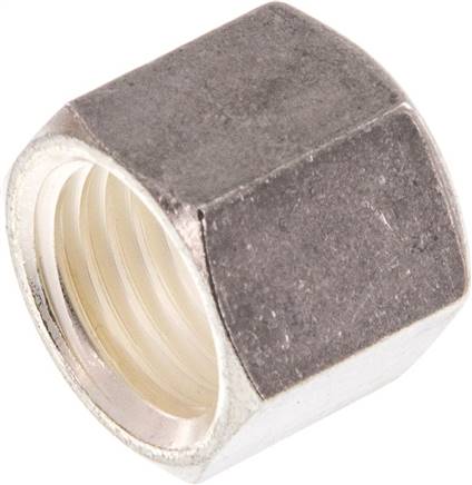 Überwurfmutter f. Schneidringverschr. 8 L (M14x1,5), Klemmring 1.4571 (NC)