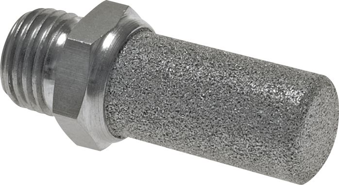 Schalldämpfer G 1/4", Edelstahl