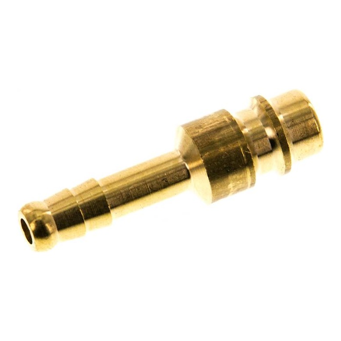 Tappo di accoppiamento (NW7.2) tubo flessibile da 6 (1/4") mm, ottone