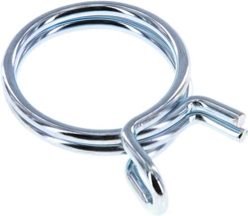 Draht-Nachspannschelle 32,7mm Spannbereich 32 - 34,1 mm