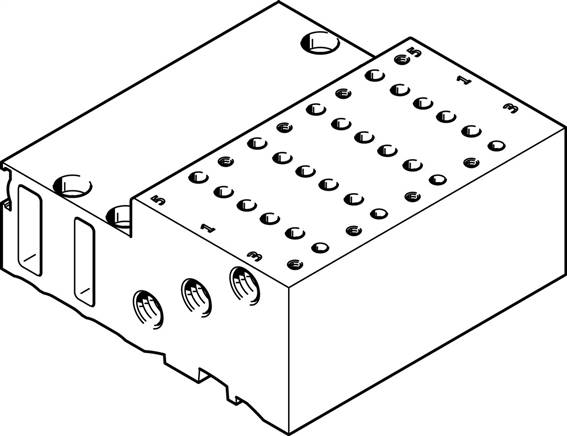 FESTO MHP2-PR4-5 (525123) Anschlussblock