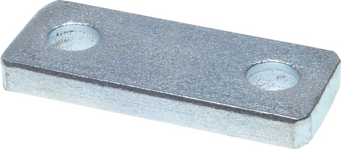Deckplatte, Edelstahl, Baugröße 4, schwere Baureihe