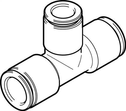 FESTO NPQH-T-Q6-Q4-P10 (578386) T-Steckverbindung