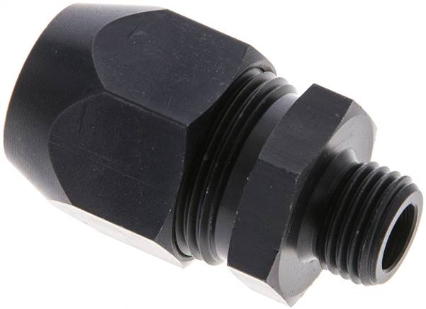 Gerade Verschraubung G 1/4"-16x10mm, Aluminium