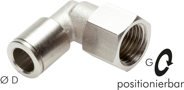 Winkel-Steckanschluss, Inneng. G 1/4"-6mm, IQS-MSV (Standard)