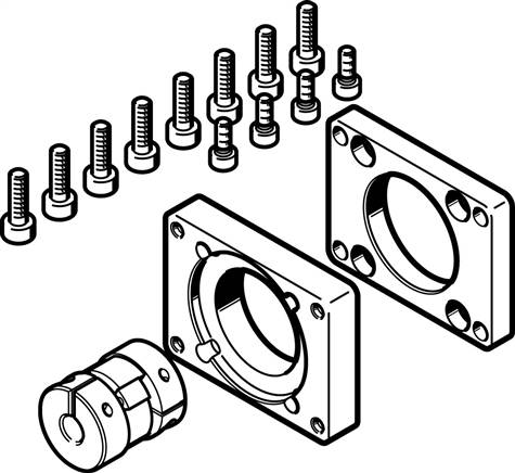 FESTO EAMM-A-P5-28B-40A (562641) Axialbausatz