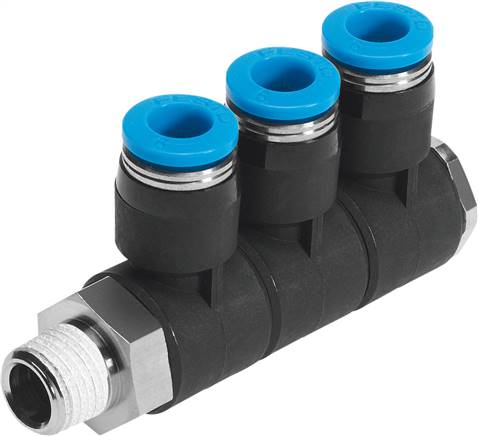 FESTO QSLV3-3/8-8 (153226) Mehrfachverteiler