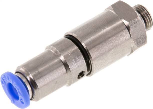 Gerade Schnelldrehverschraubung G 1/8"-6mm, IQS-Standard