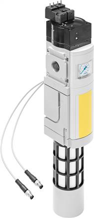 FESTO MS6-SV-1/2-D-10V24P-2M12-SO-AG (8038491) Druckaufbau- und Entlüftungsventil