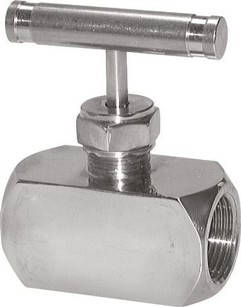 Nadel-Absperrventil, Edelstahl, G 3/4", PN 400
