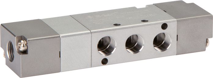 5/3-Wege Pneumatikventil, Mittelstellung belüftet, G 1/8"