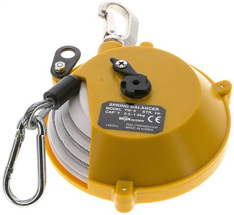 Balancer, 0,5 - 1,5 kg, 1 mtr. (Seil-Balancer, Aluminiumgehäuse)