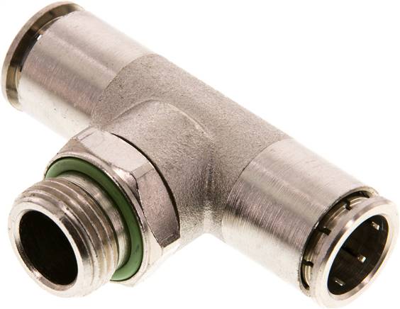 T-Steckanschluss G 3/8"-12mm, IQS-MSV (Hochtemperatur), Dichtung FKM
