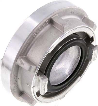 Storz-Verbinder 100 / 75-B, Aluminium (geschmiedet)