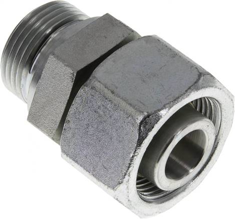 Einstellb. Schneidringverschr. G 1"-25 S, Stahl verzinkt