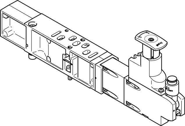 FESTO VABF-S4-1-R1C2-C-10E (560757) Reglerplatte