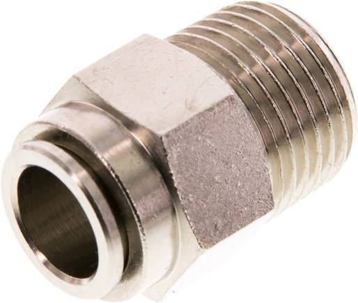 Gerader Steckanschluss R 1/2"-12mm, IQS-MSV (Hochtemperatur), Dichtung FKM