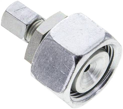 Reduziereinsatz 22 L-6 L (M12x1,5), Stahl verzinkt, mit Dichtkegel und O-Ring