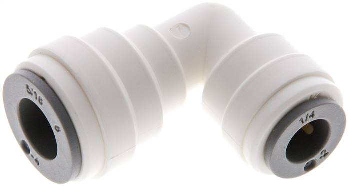 Winkel-Steckanschluss 5/16" (7,94 mm)-1/4" (6,35 mm), IQS-LE (EPDM-Dichtung)