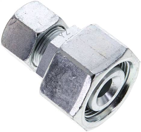Reduziereinsatz 25 S-16 S (M24x1,5), Stahl verzinkt, mit Dichtkegel und O-Ring