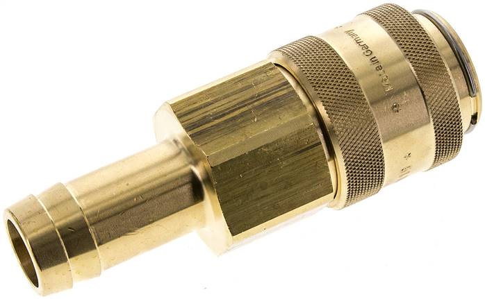 Schnellkupplung (NW19) 25 (1")mm Schlauch, Messing