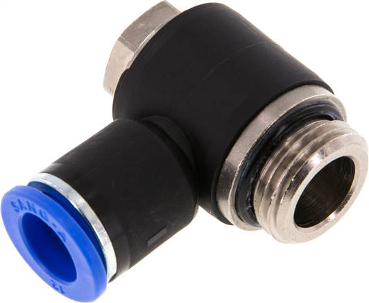 Winkel-Steckanschluss G 1/2"-12mm, IQS-Standard, während der Montage positionierbar