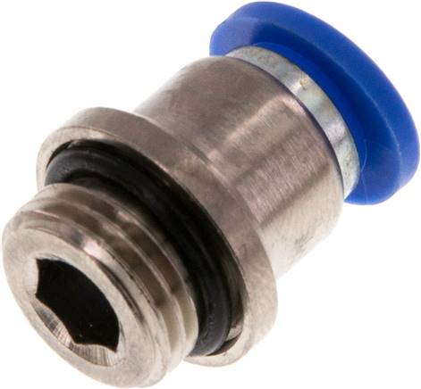Gerader Steckanschluss G 1/4"-8mm, IQS-Standard m. Innens