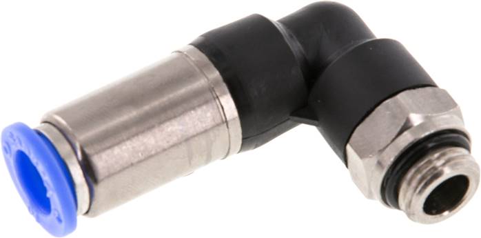 Winkel-Steckanschluss, selbstabsperrend G 1/4"-10mm