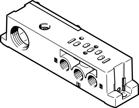 FESTO VABS-S4-2S-G18-K2 (539723) Anschlussplatte