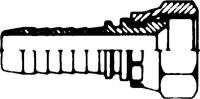 Pressanschluss ORFS (45°), UN 11/16"-16, DN 8