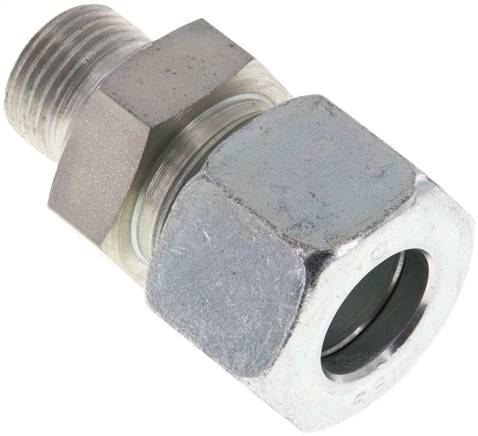 Gerade Schneidringverschr. M 18x1,5-16 S (M24x1,5), Stahl verzinkt