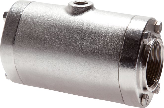 Quetschventil, G 2-1/2", Edelstahl Typ QVMC 212 ES-EP