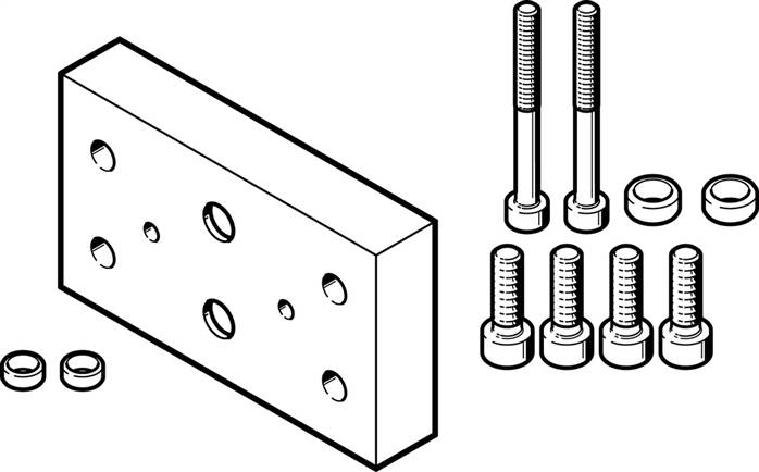 FESTO DHAA-G-G3-16-B6-14 (2404522) Adapterbausatz