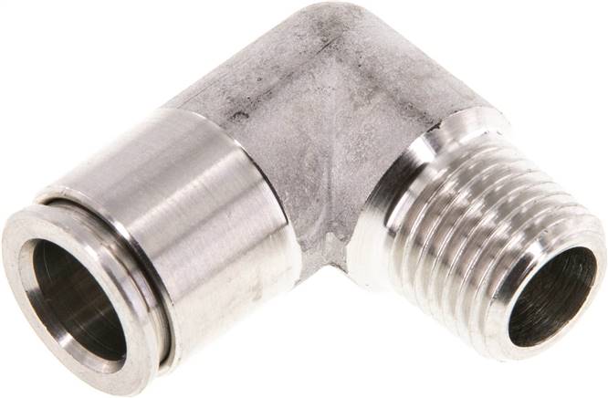 Winkel-Steckanschluss, festst. R 1/4"-10mm, IQS-Edelstahl