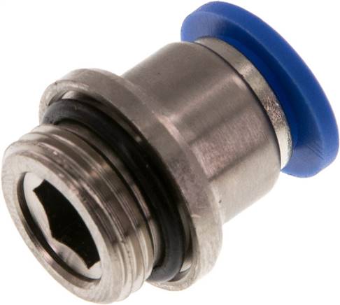 Gerader Steckanschluss G 3/8"-10mm, IQS-Standard m. Innens