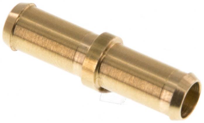 Gerader Steckanschluss 6mm-6mm innen, Messing
